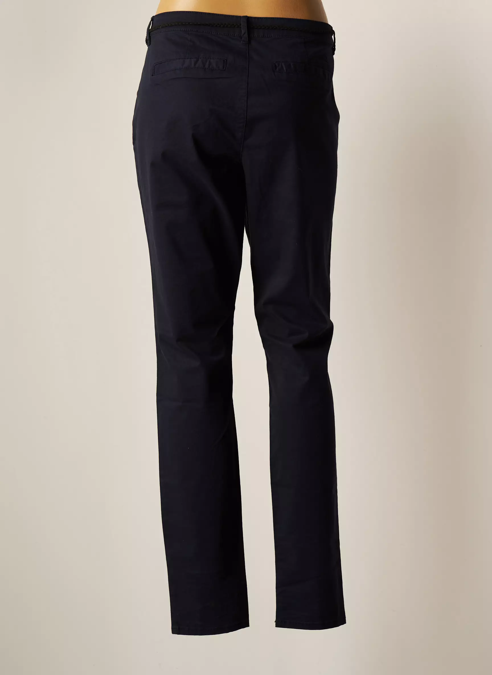 Only Pantalons Chino Femme couleur bleu