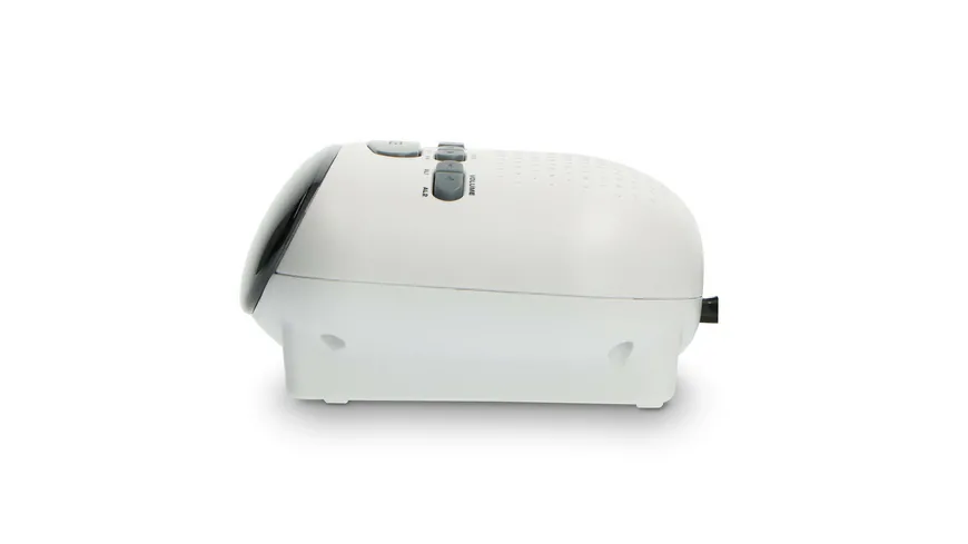 Ices ICR-210 White - FM Uhrenradio, Weiss