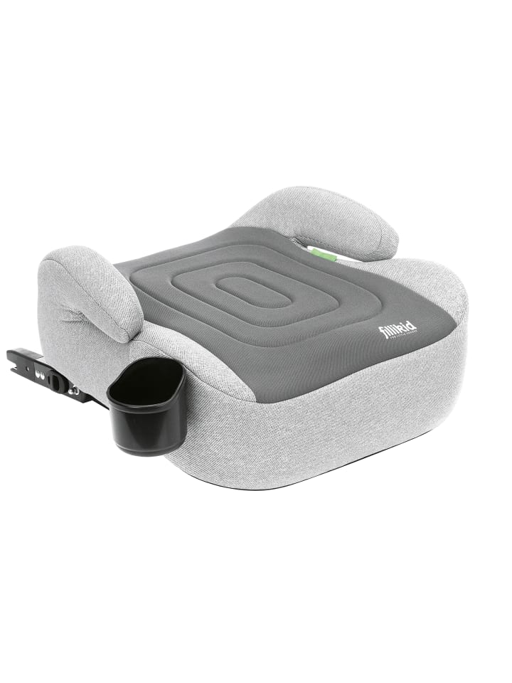 fillikid Sitzerhöhung Auto Isofix i-size Exklusiv in Dunkelgrau-Grau günstig kaufen 42 x 42 cm
