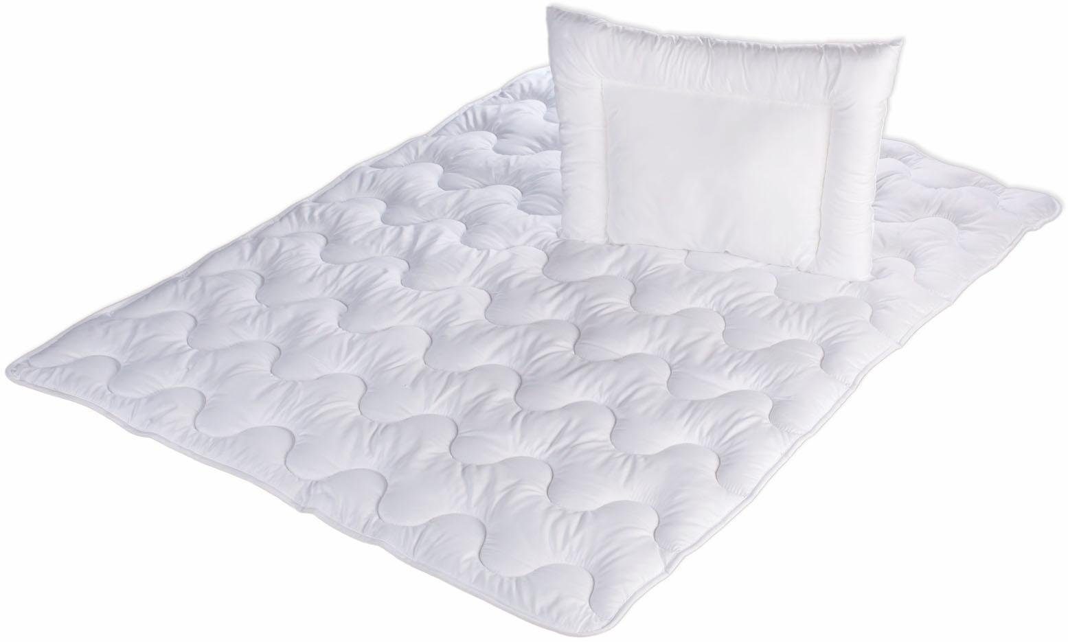 Kinderbettdecke + Kopfkissen, Kids, Jekatex, Füllung: 100% Polyester Hohlfaser, Bezug: Microfaser, besonders kuschelig