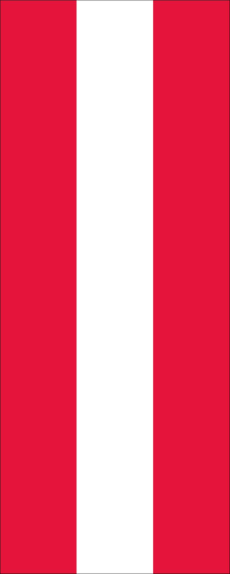 flaggenmeer Flagge Flagge Österreich 110 g/m² Hochformat