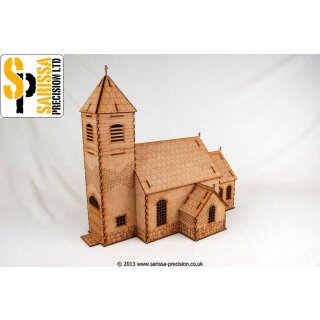 Waterloo Plancenoit Church (28 mm)