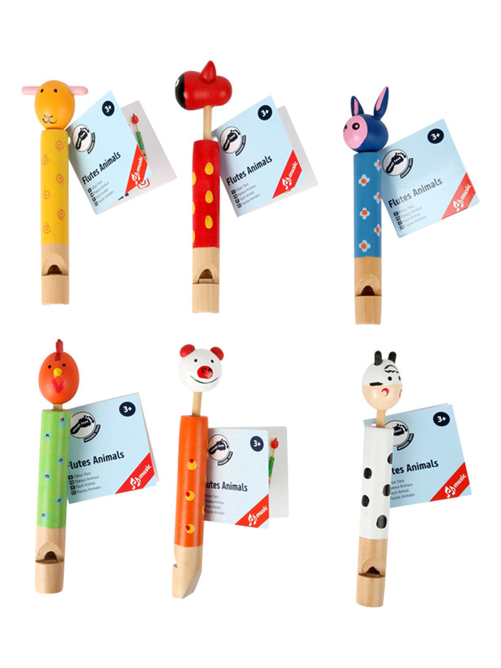 small foot 6er-Set: Flöten-Tiere - ab 3 Jahren günstig kaufen onesize