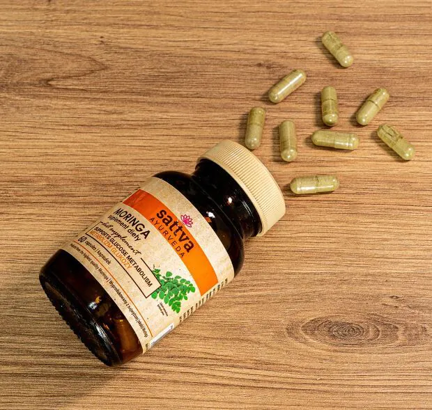 Κάψουλες Εκχύλισμα Moringa Sattva Ayurveda