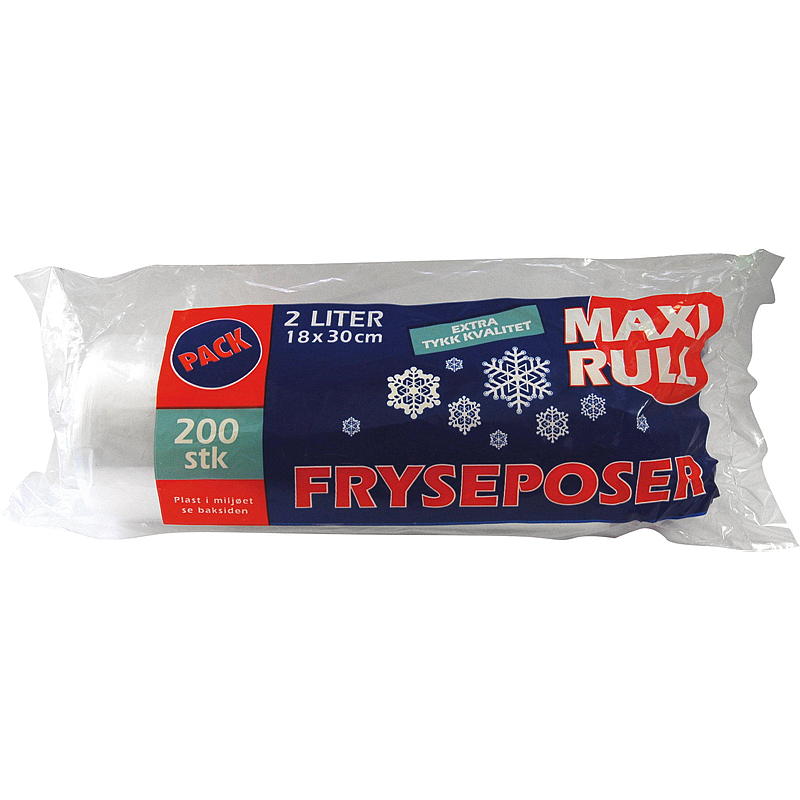 Quick Fryseposer 2 l Maxi  200 stk
