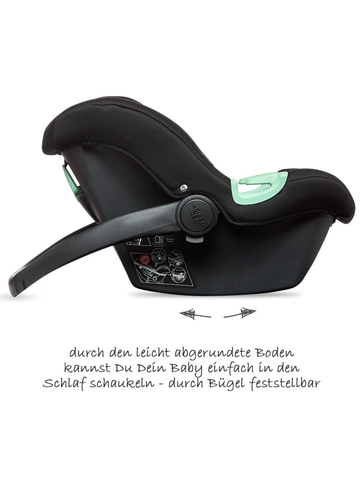 ABC-Design Babyschale Tulip (Autositz Gruppe 0 ) - Black in schwarz günstig kaufen onesize