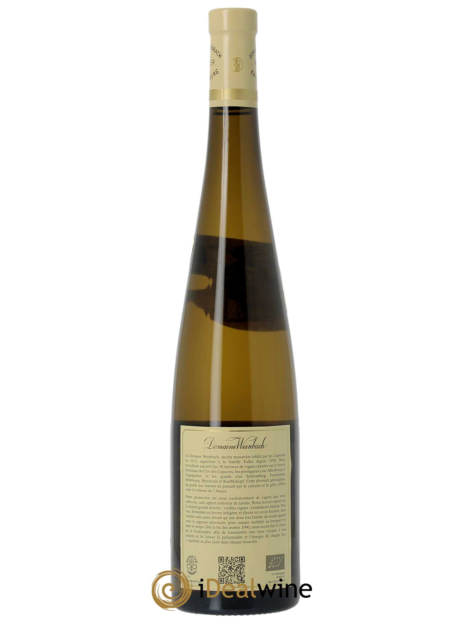 Alsace Riesling Cuvée Théo Weinbach (Domaine)  2021 - Lot de 1 Bouteille