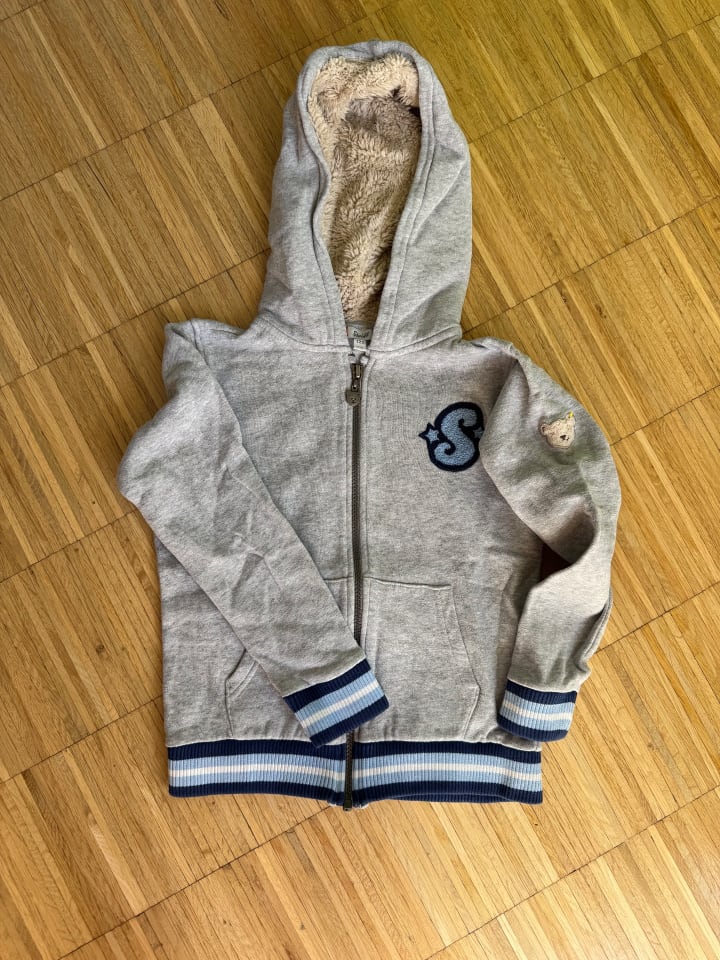 Steiff Sweatjacke in Grau günstig kaufen 122