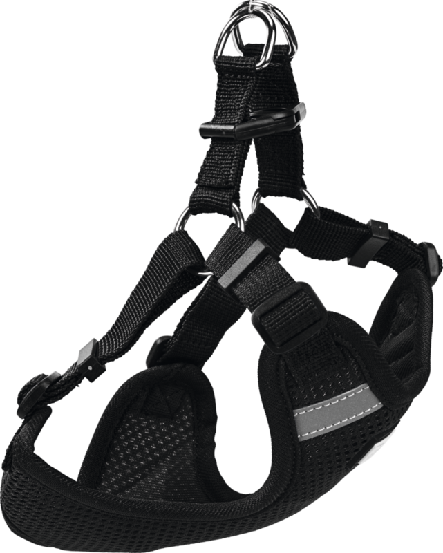 AniOne Hundegeschirre AniOne Mesh-Geschirr schwarz 32 cm, 46 cm