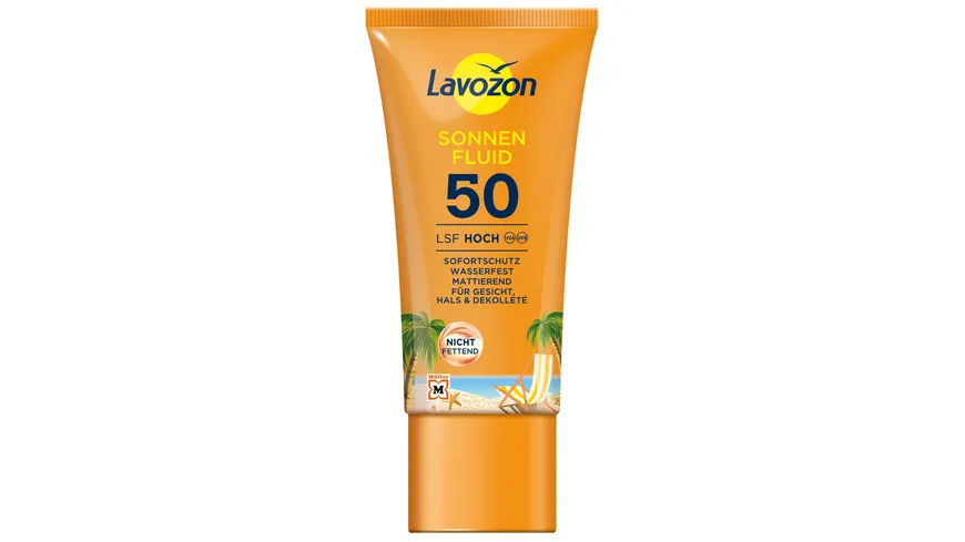 LAVOZON Sonnenschutz Face Fluid LSF 50 50 ml