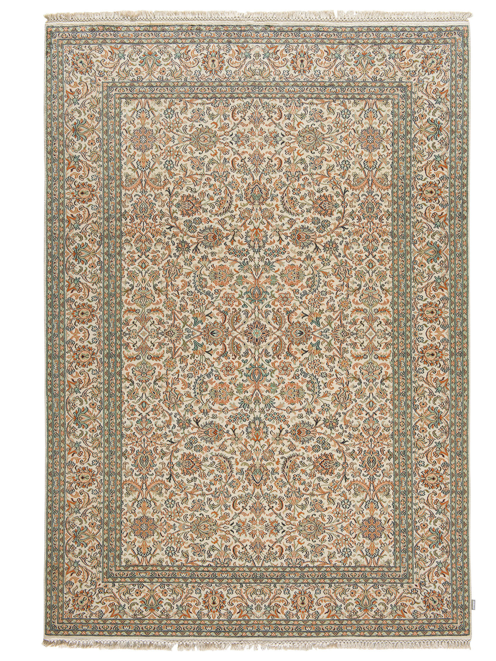 Kaschmir Seide 18/18 ca. 167 x 243 cm, Unikat / Einzelstück