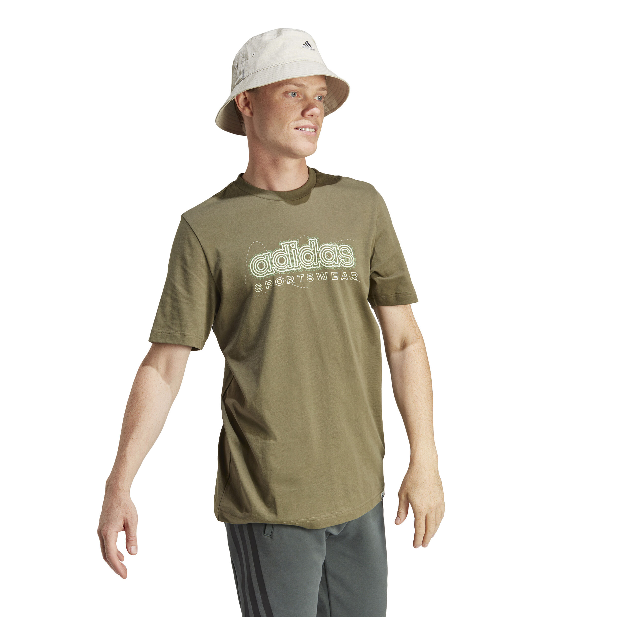 Growth SPW T-Shirt Herren - Oliv