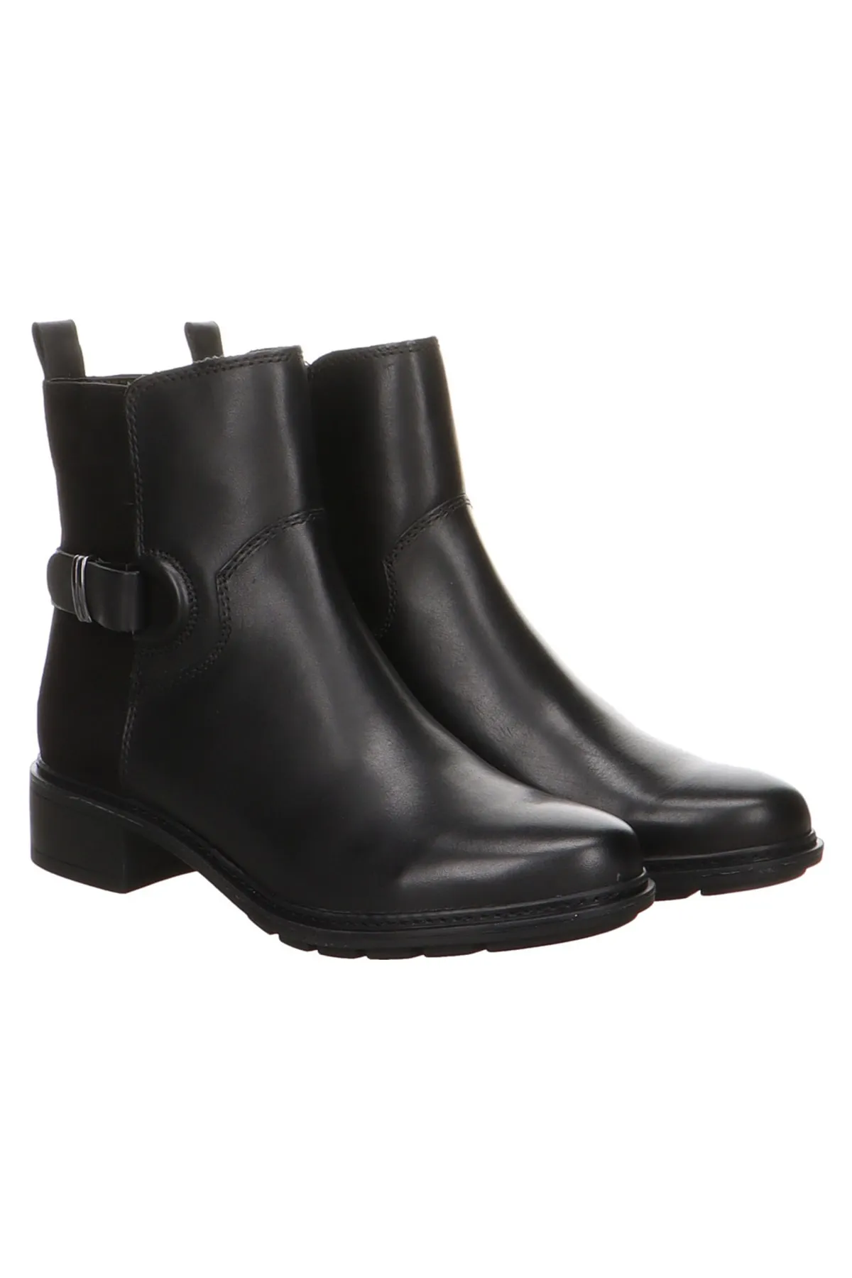 Tamaris  Stiefelette - Schwarz - Blockabsatz