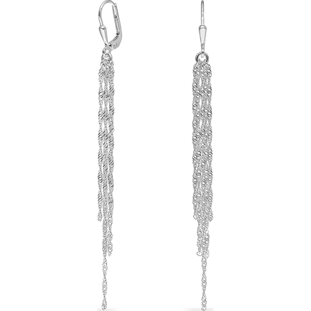 FAVS Boucles d'oreilles 925 Argent Boucles d'oreilles