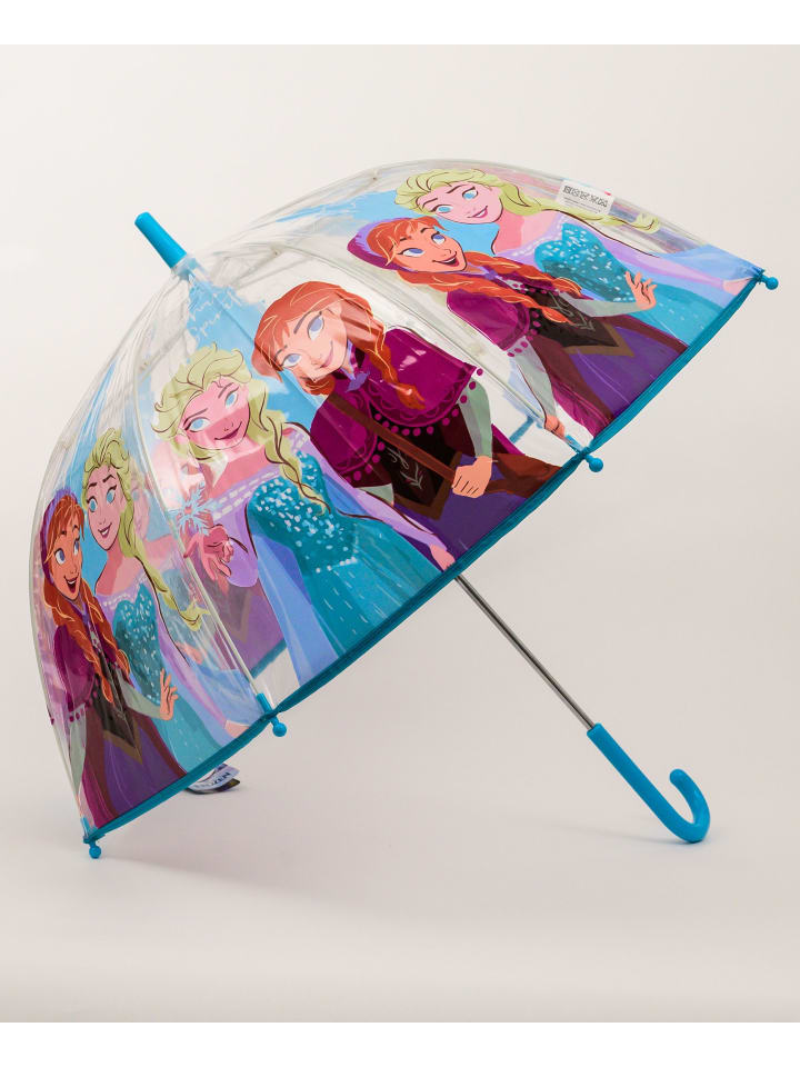 Disney Frozen Regenschirm Disney Frozen Elsa & Anna (D): 70 cm in Blau günstig kaufen 68