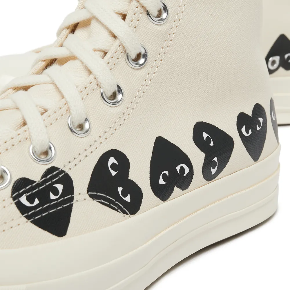 Comme des Garcons Play Multi Heart High P1K127-2 / braun