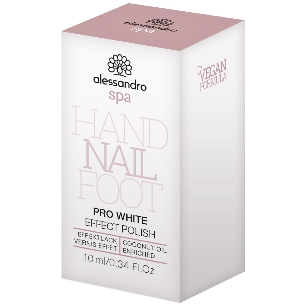 Alessandro Spa Pro White Effect Polish 10 ml