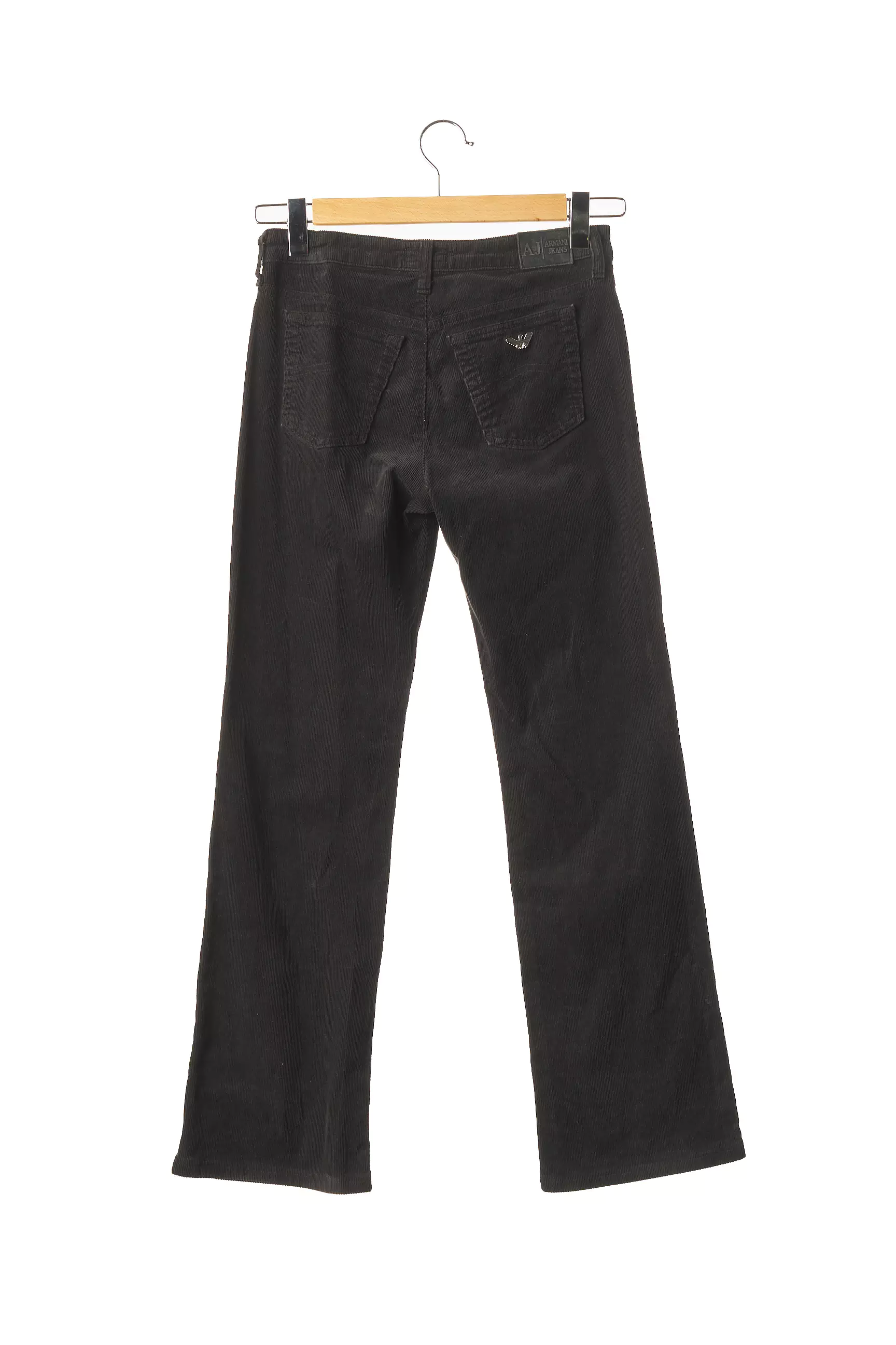 Armani Pantalons Droits Femme couleur noir