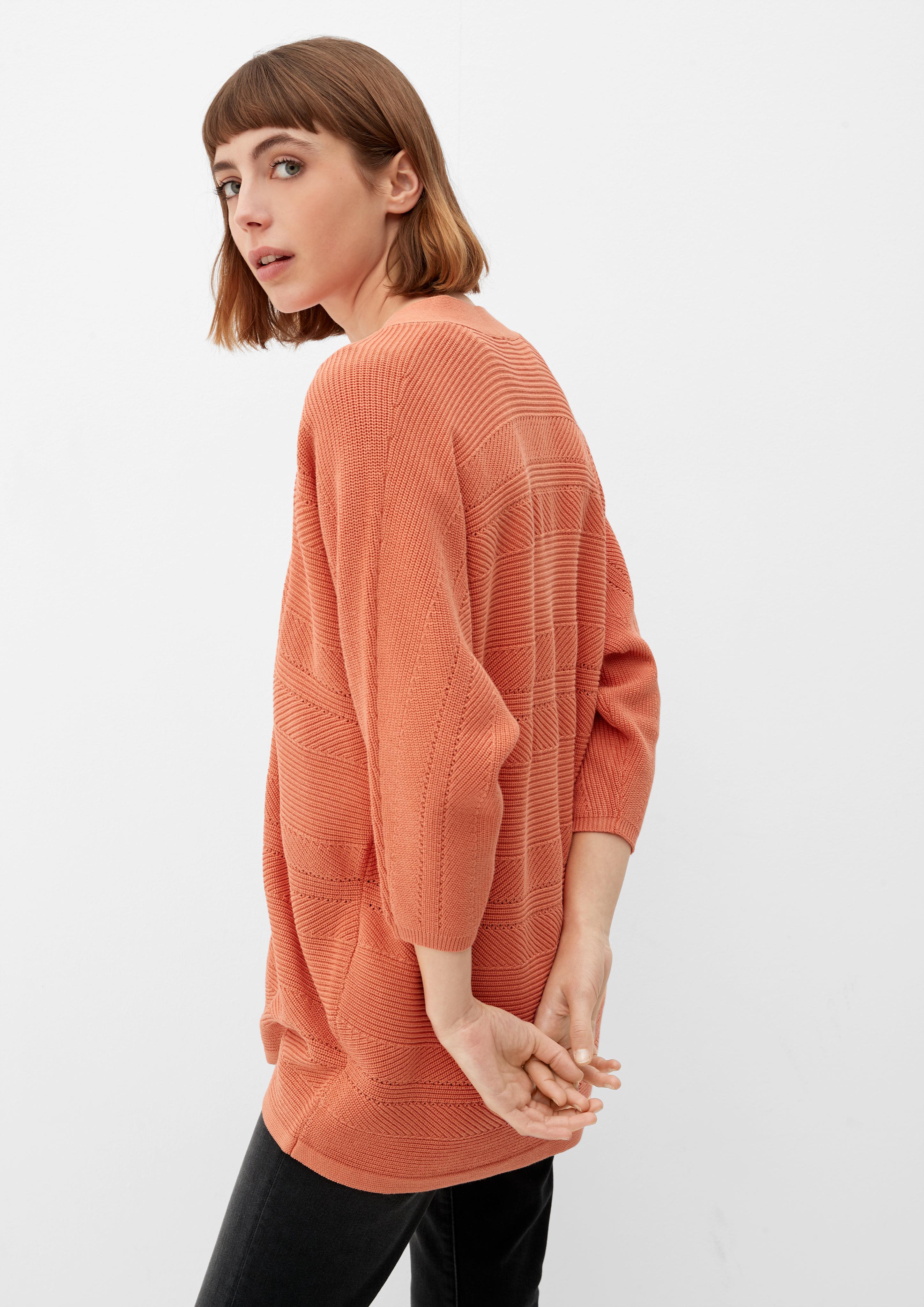 Strickjacke aus Viskosemix  2132550-2711