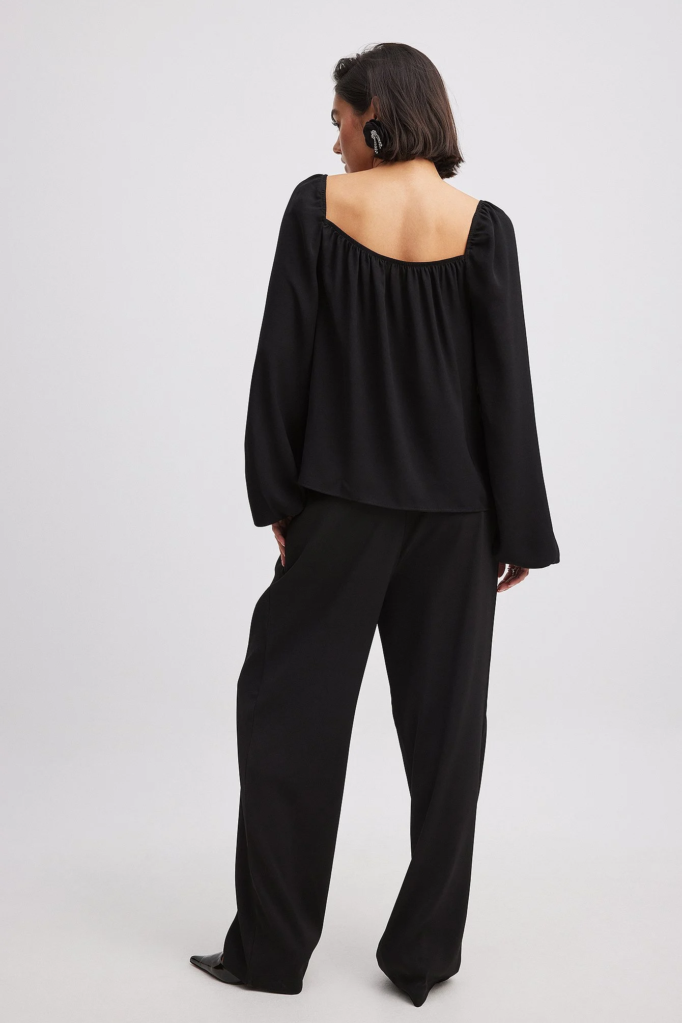 Bluse mit Sweetheart-Ausschnitt