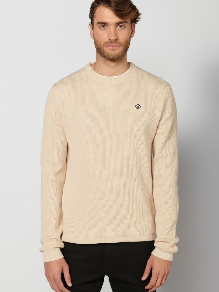 KOROSHI Jersey Punto in creme günstig kaufen XL