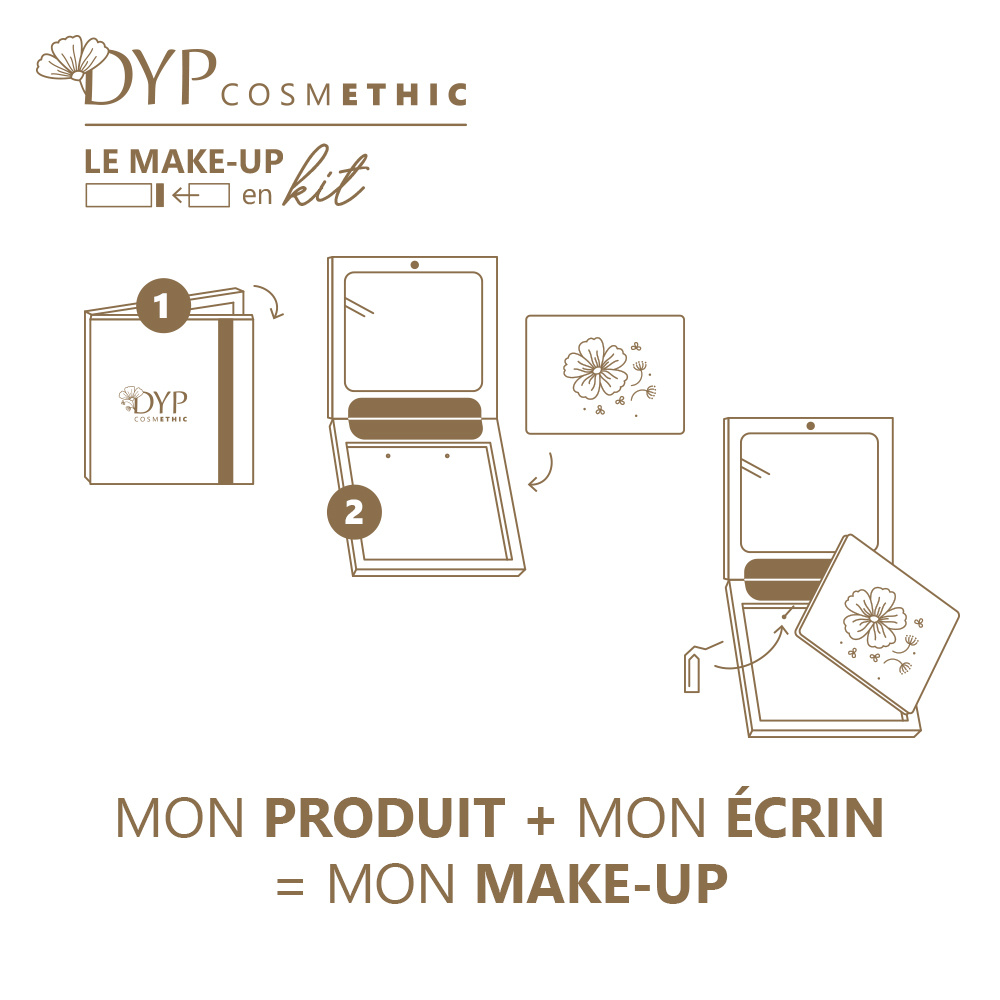 dyp cosmethic Ma recharge Blush - Amoureuse Blush certifié Bio