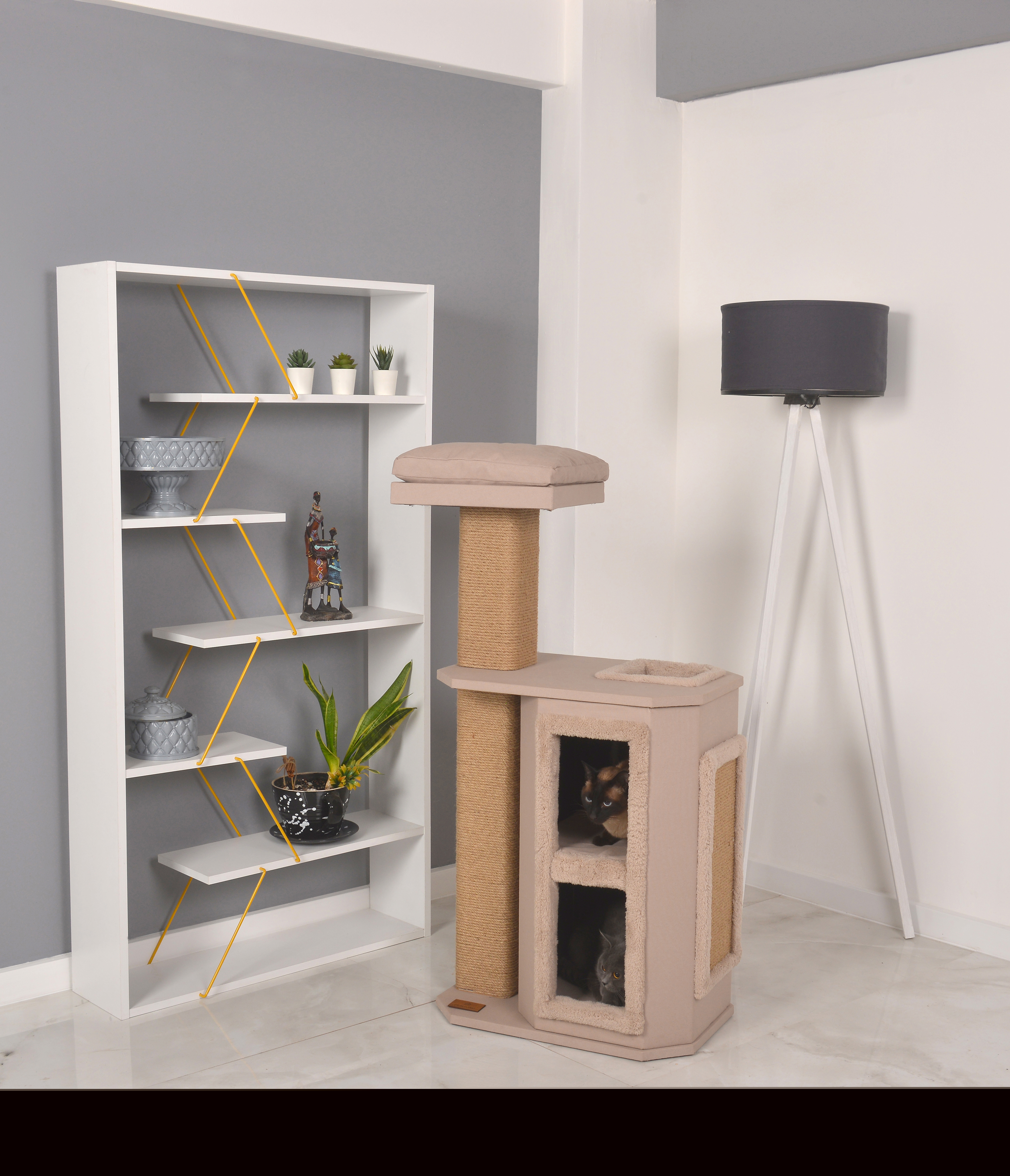 Petliving Kratzbäume Petliving Kratzbaum Noah beige