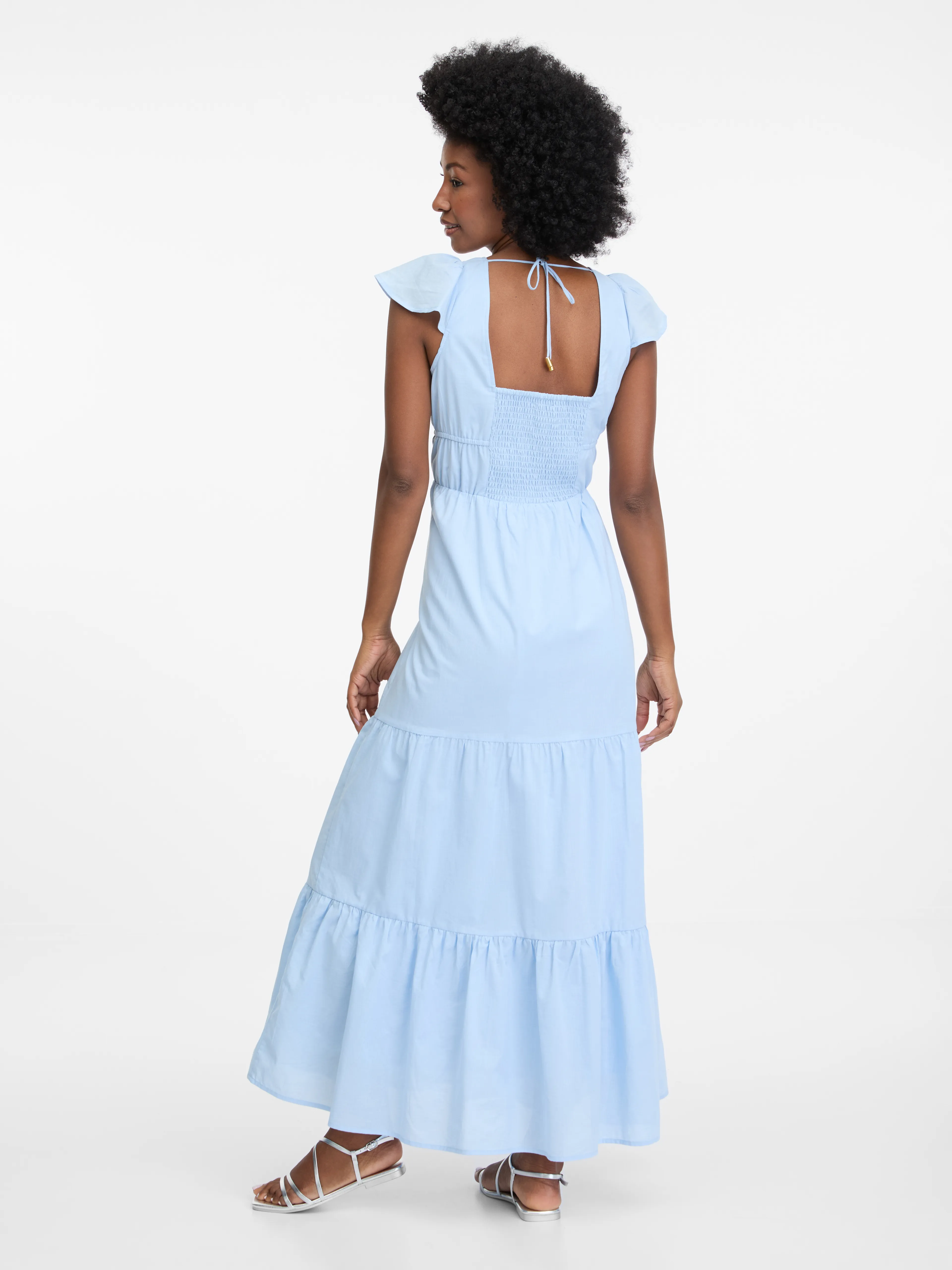 Hellblaues Damen Maxikleid ORSAY
