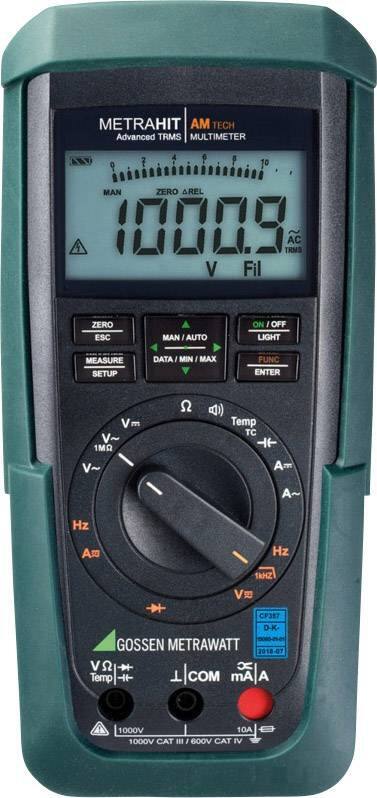 Gossen Metrawatt Tragbares Multimeter M243A Stromversorgung: Batterie Test Typ: Spannung, Strom, Widerstand, Frequenz, Kapazität, Temperatur