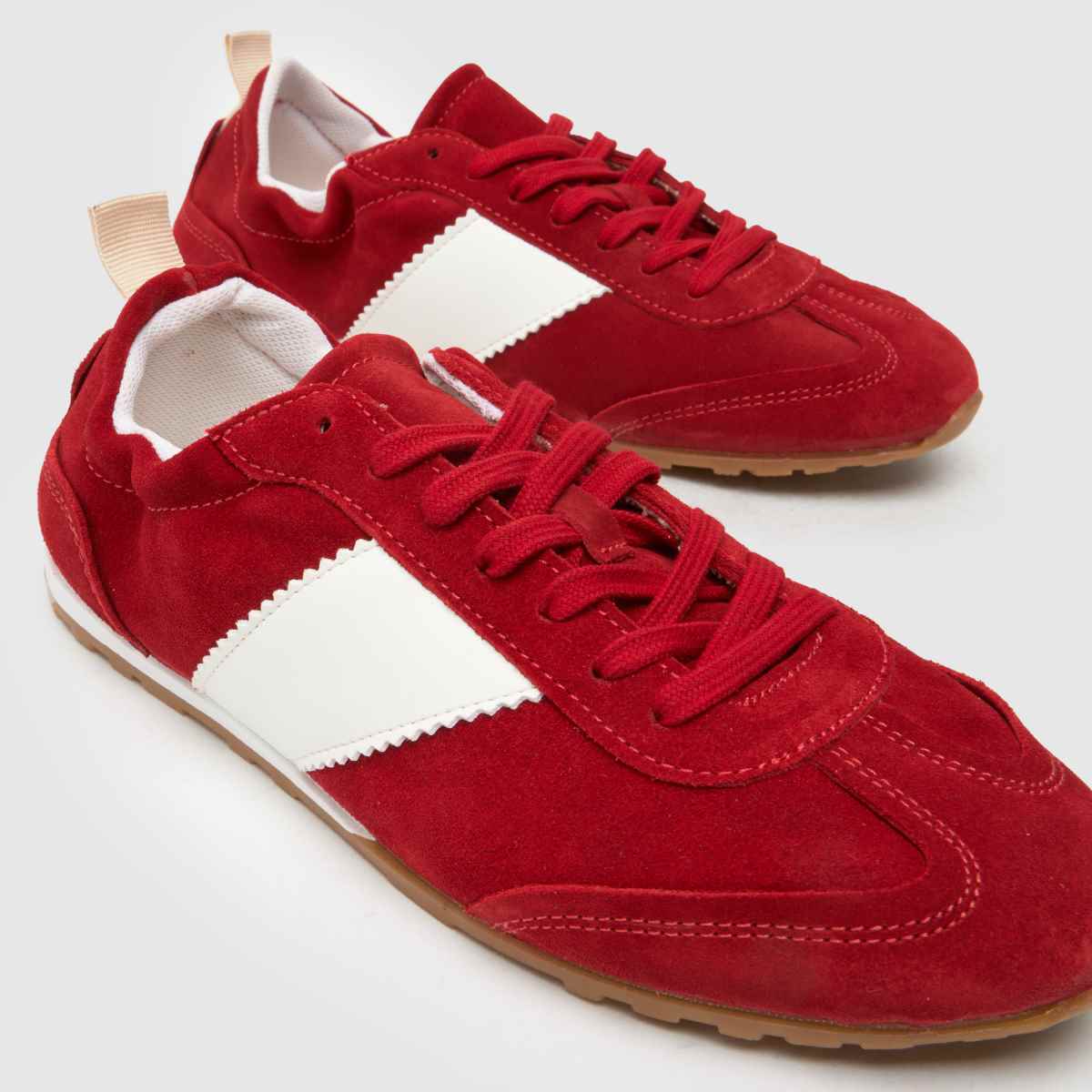 Schuh Meredith vékony talpú piros sportcipő