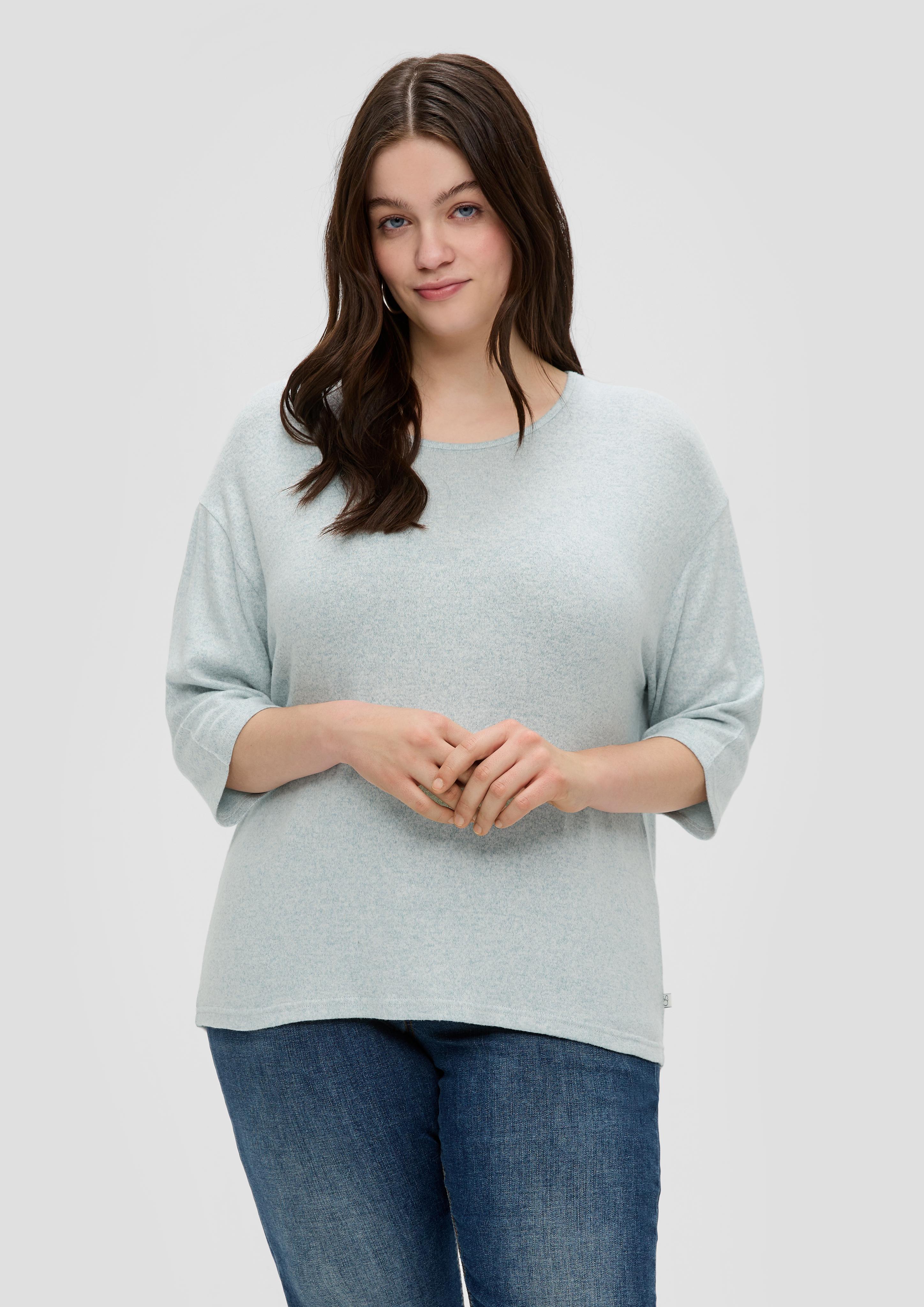 Viskosemixshirt mit 3/4-Ärmeln  EME  2149143-61W0