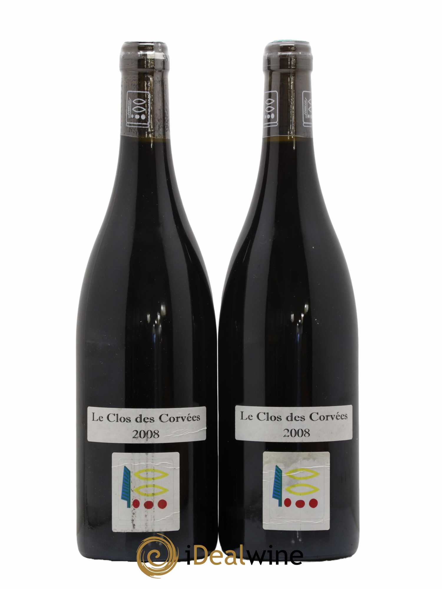 Nuits Saint-Georges 1er Cru Le Clos des Corvées Prieuré Roch  2008 - Lot de 2 Bouteilles