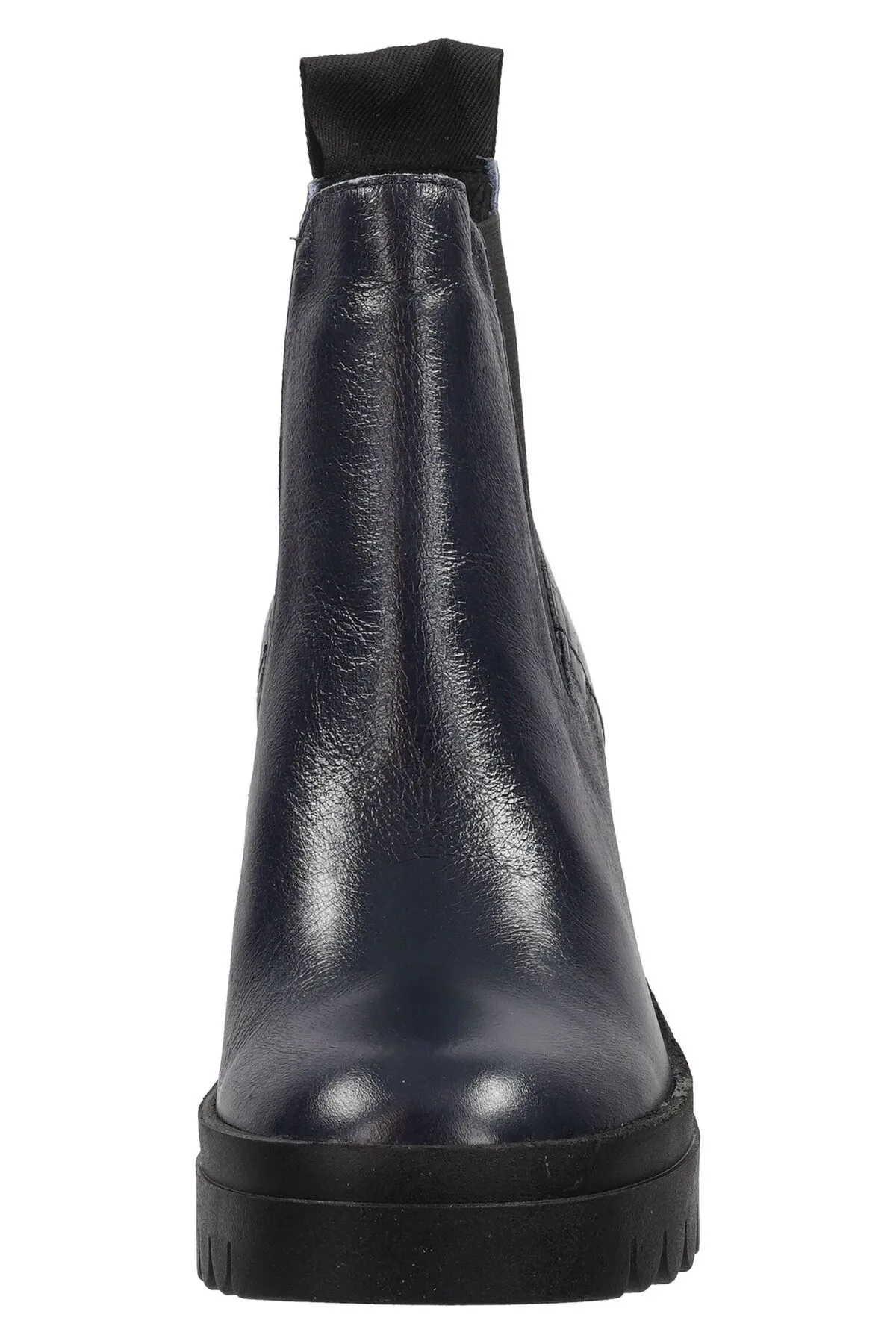 Fly London  Stiefelette - Dunkelblau - Blockabsatz
