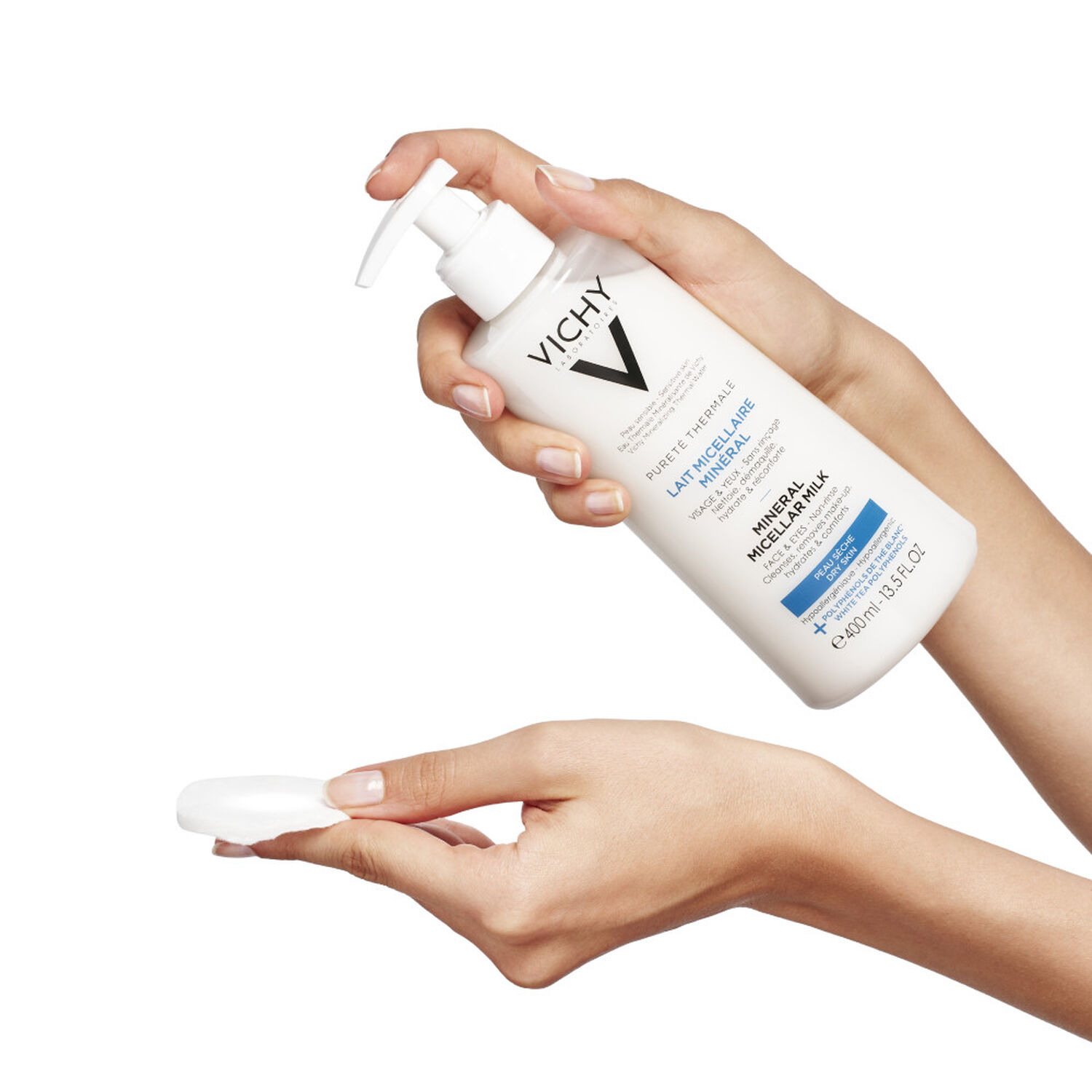 Vichy Lait Micellaire Minéral Visage et Yeux 400 ml