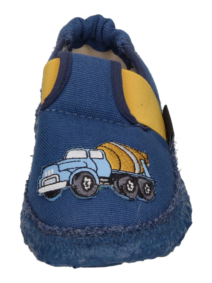 NANGA Hausschuhe Bob in blau günstig kaufen