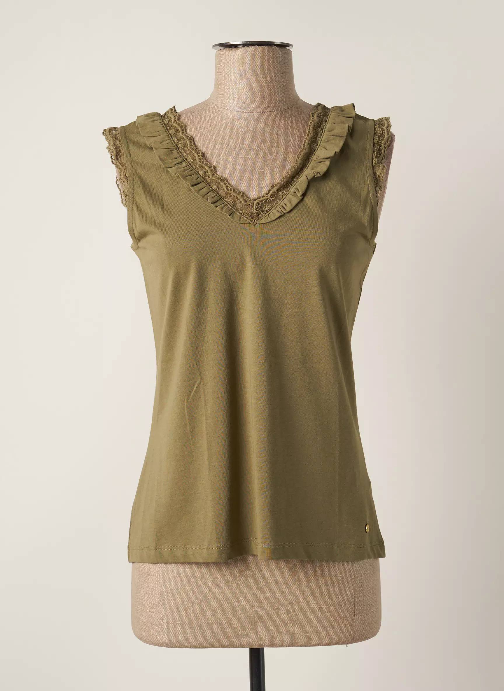 C Est Beau La Vie Tops Femme couleur vert