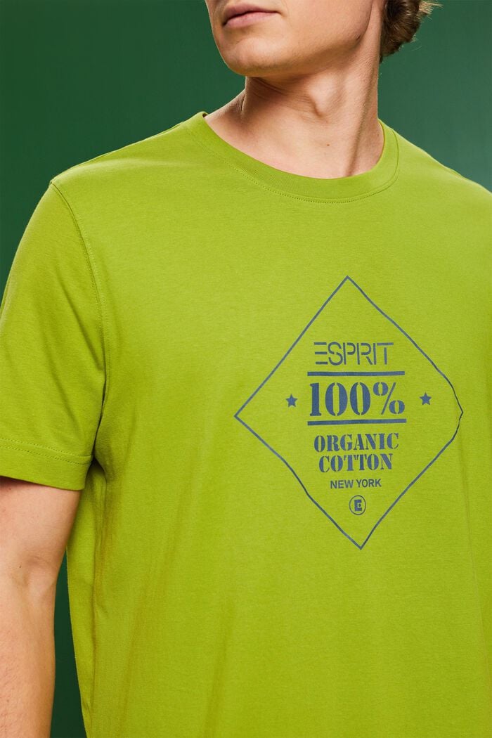Baumwoll-T-Shirt mit Logoprint