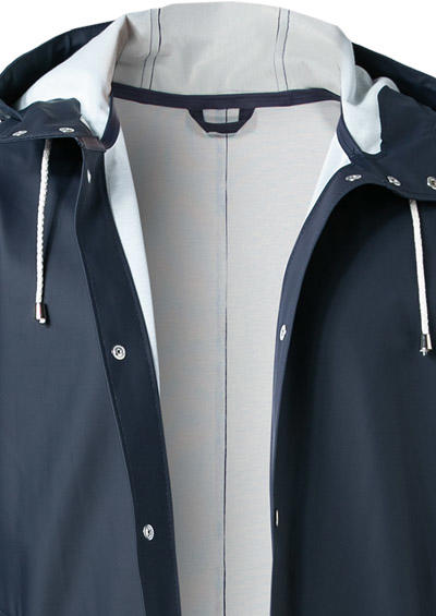 STUTTERHEIM, Regenmantel, PVC wasserdicht, navy