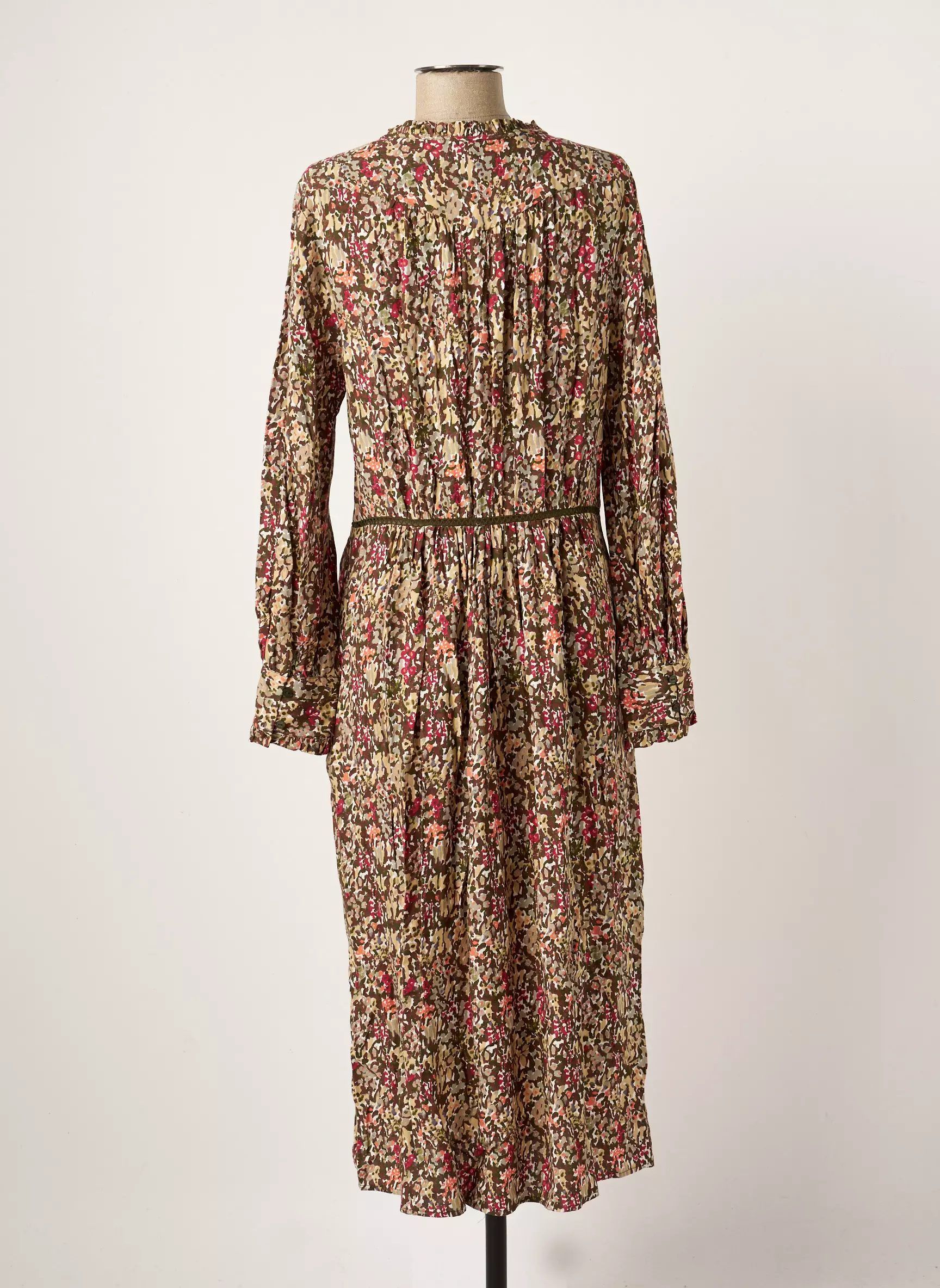 Salsa Robes Mi Longues Femme couleur vert