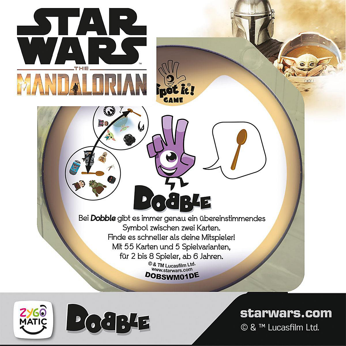 Dobble Star Wars The Mandalorian