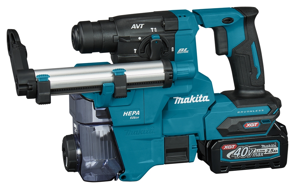 Makita HR010GD201 Kombihammer SDS-Plus 40V Max 2,5Ah Li-Ion in Mbox