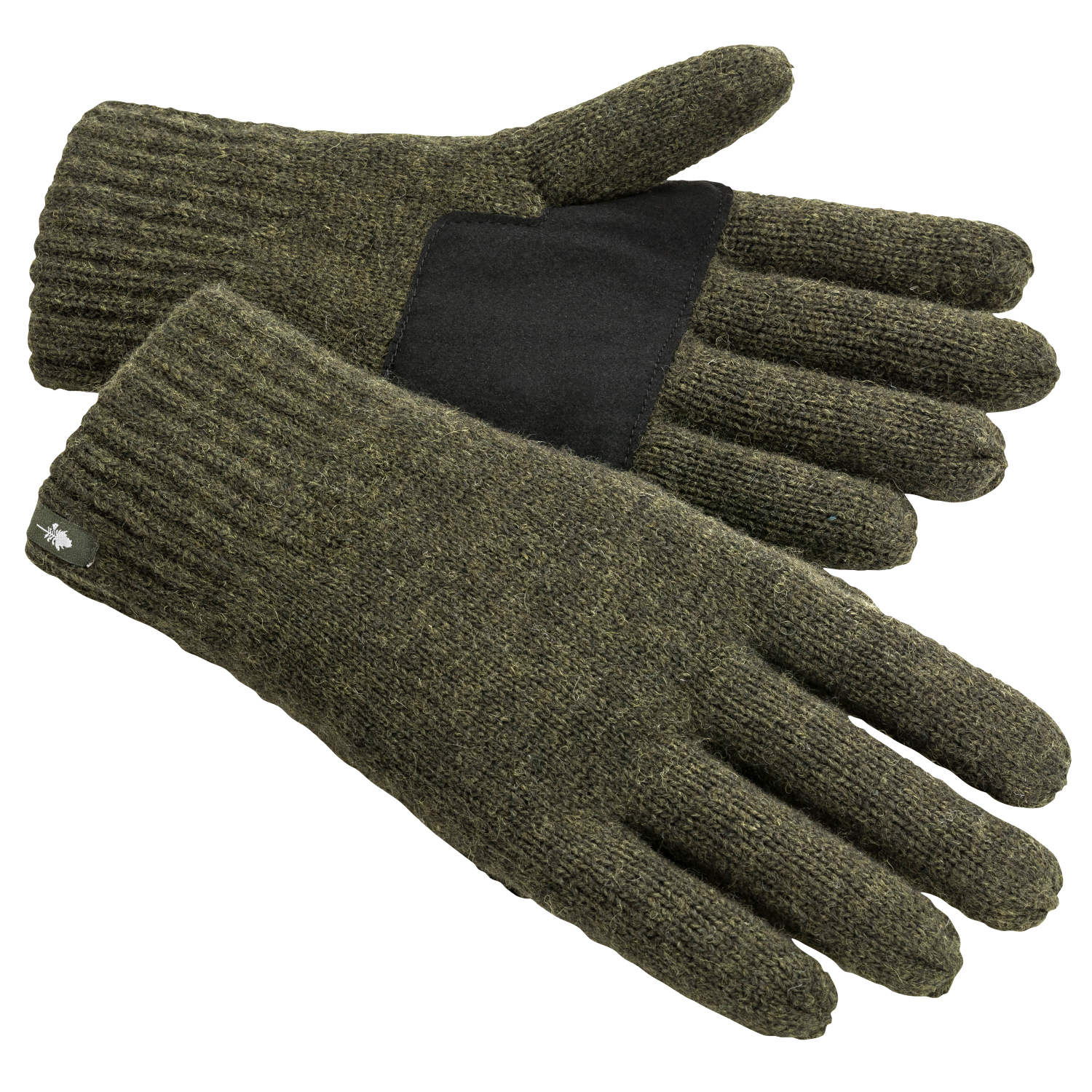 Pinewood Herren Strickhandschuh (5-Finger, grün)