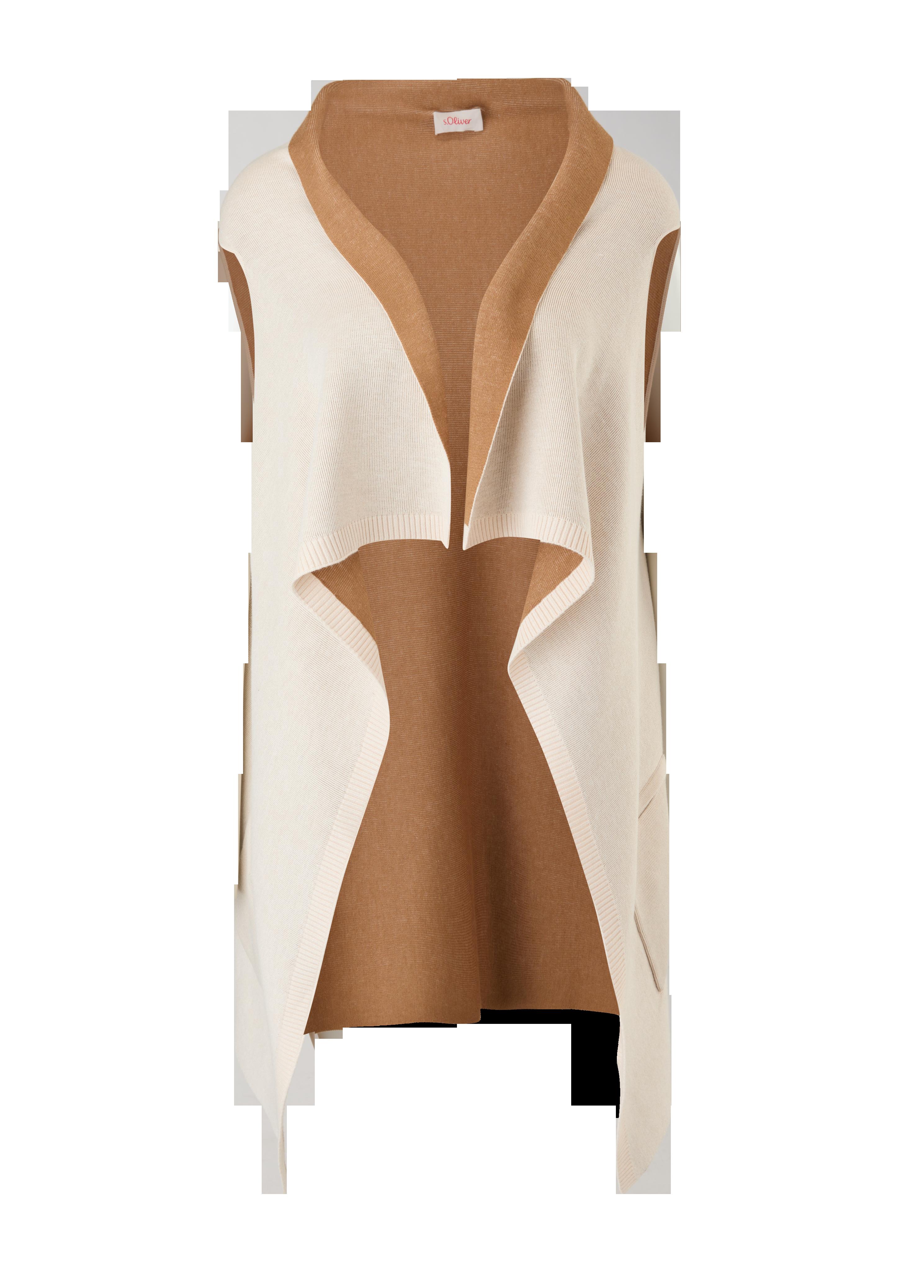 Poncho aus Viskosemix  2121426-8100