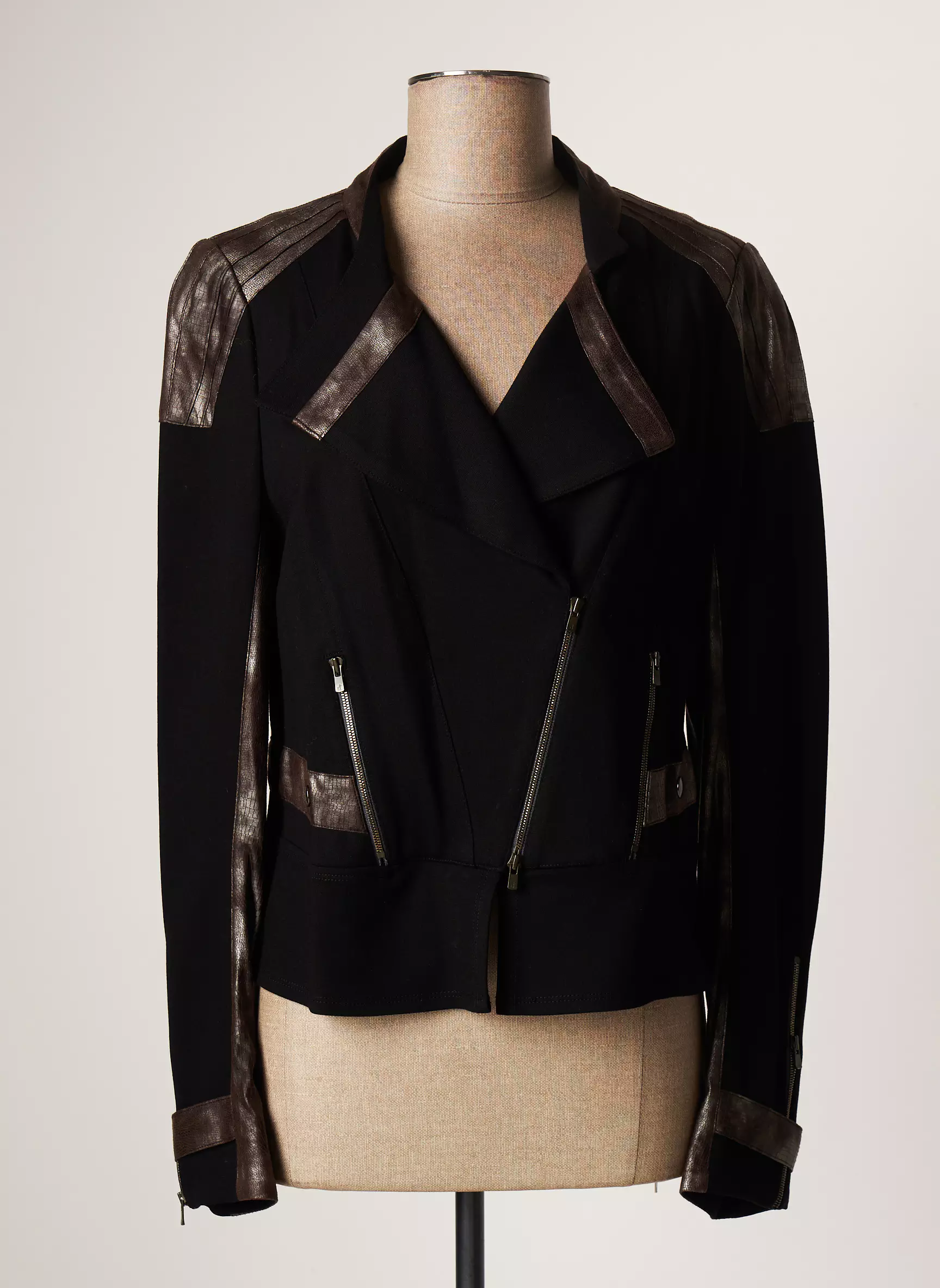 Lauren Vidal Vestecasual Femme couleur noir