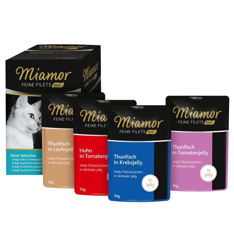 Miamor Feine Filets Mini Pouch, Feine Selection zu TOP-Preisen