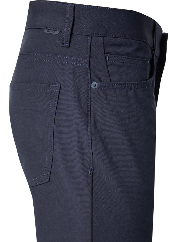 BOSS Black, Hose Delaware, Slim Fit, Viskose-Stretch schnelltrocknend, nachtblau