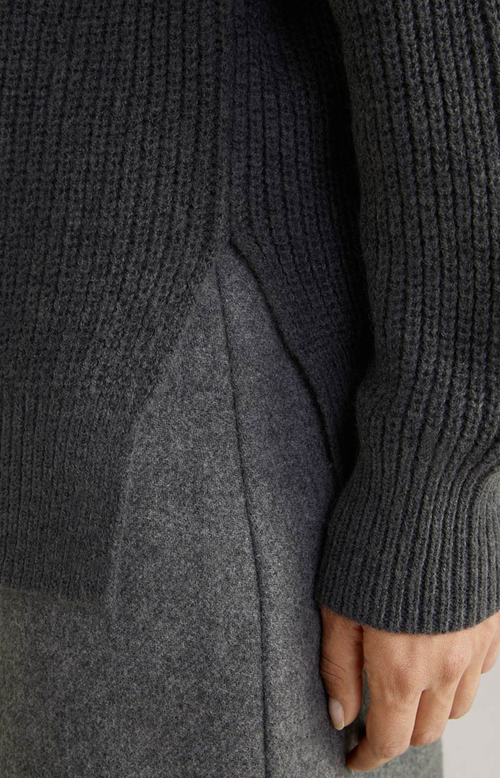 Pullover Kaarin in Grau/Anthrazit