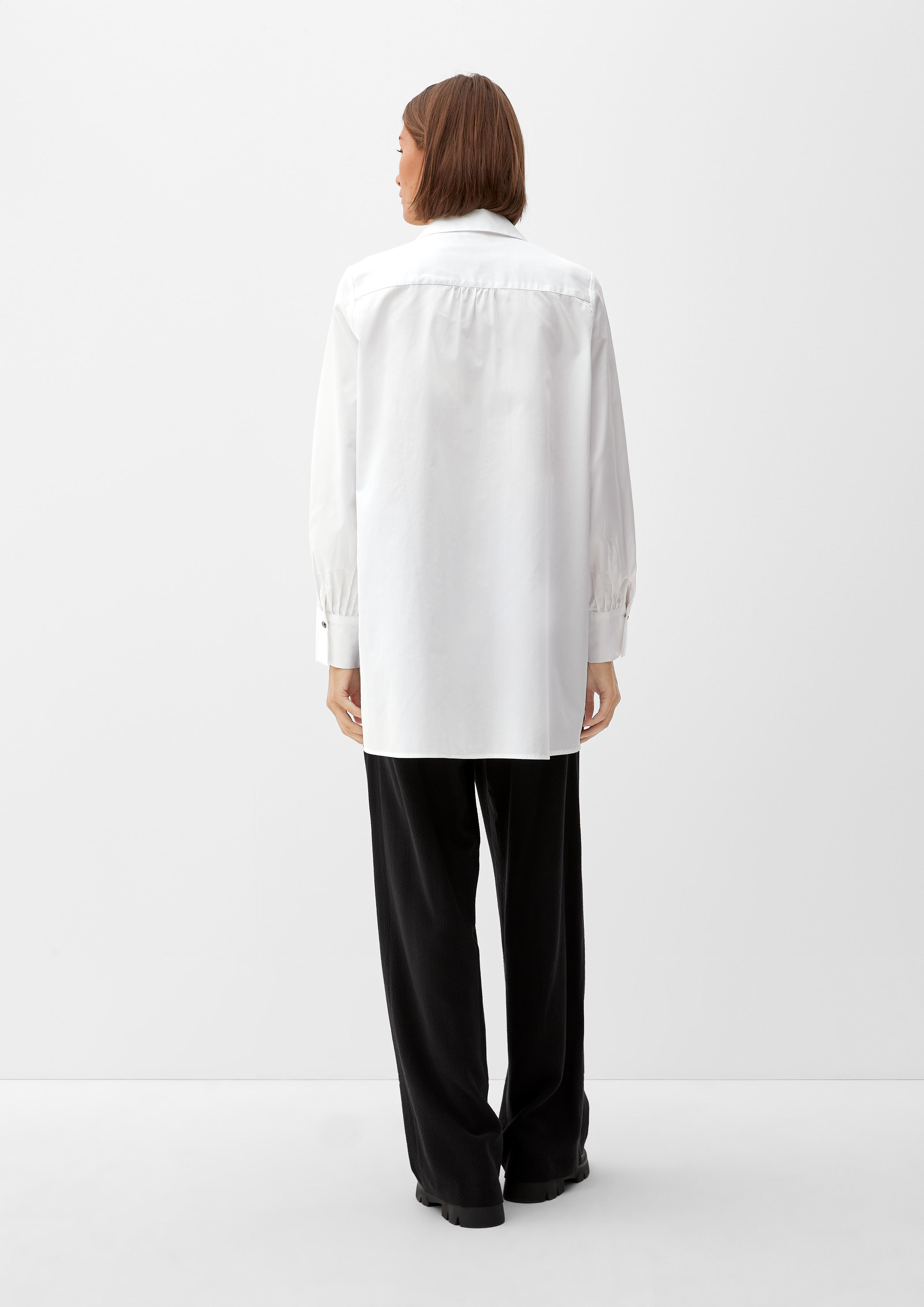 Oversize-Bluse mit Raffdetails  2121795-0100