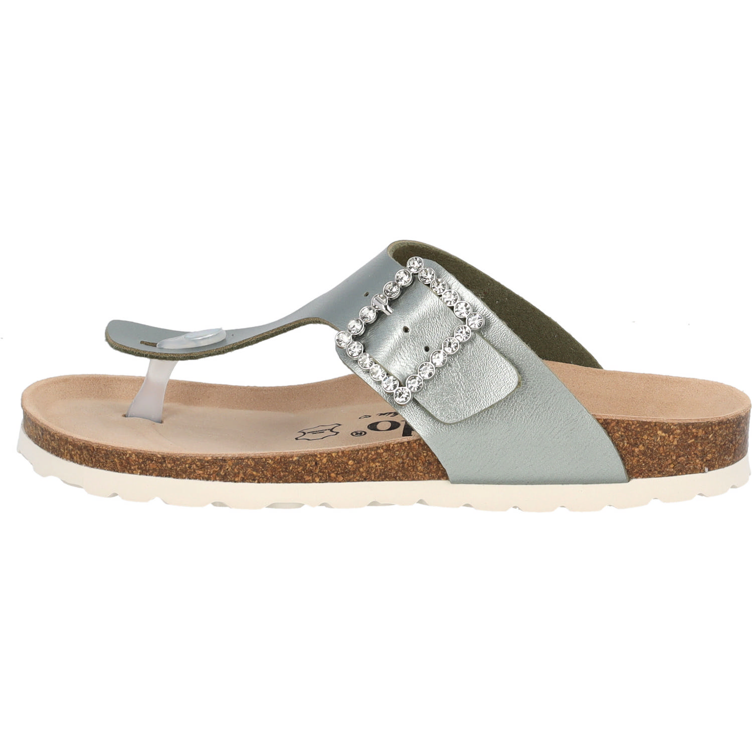 Palado Kos SQ by Sila Sahin, Zehentrenner, Damen, Olive Metallic