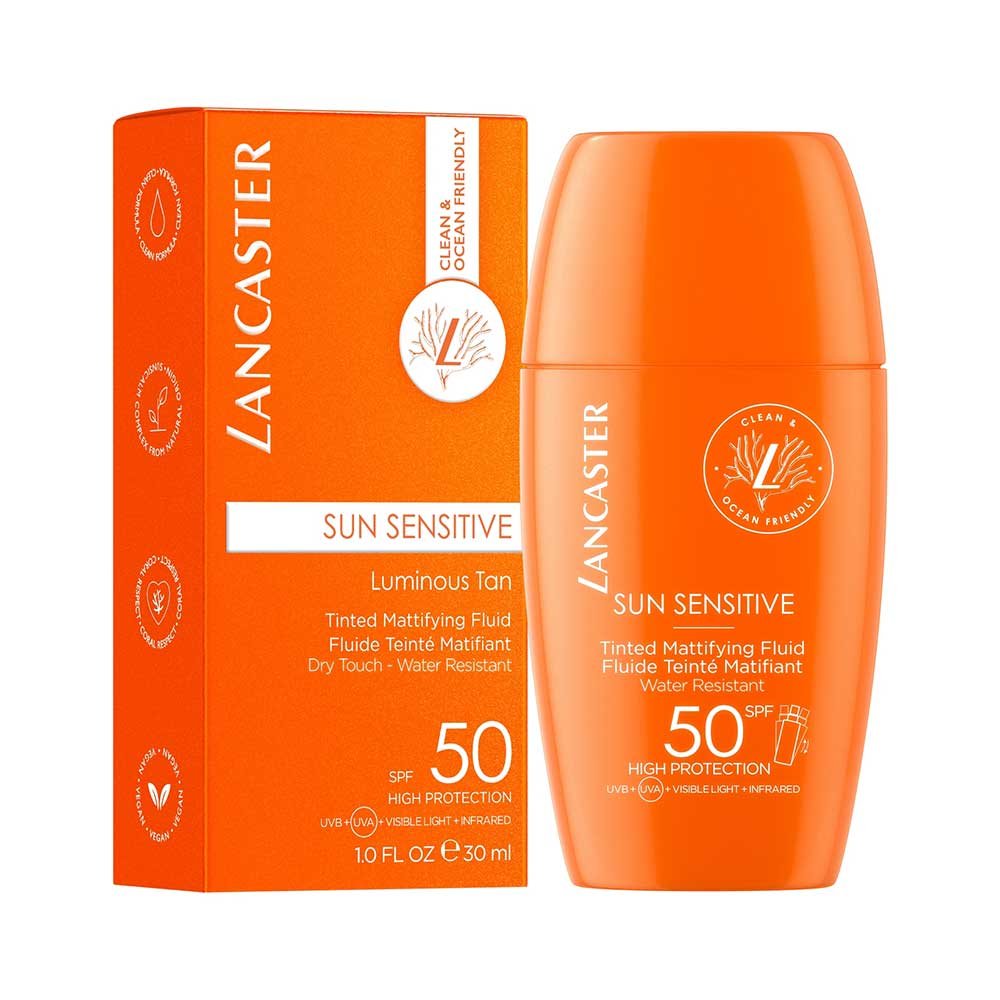 Lancaster Sun Sensitive Tinted Mattifying Fluid SPF 50